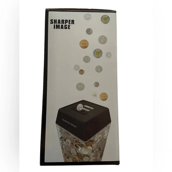 BNIB Sharper Image Coin Counter - Battery Operated. - Picture 4 of 5